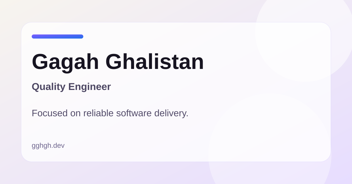 Gagah Ghalistan